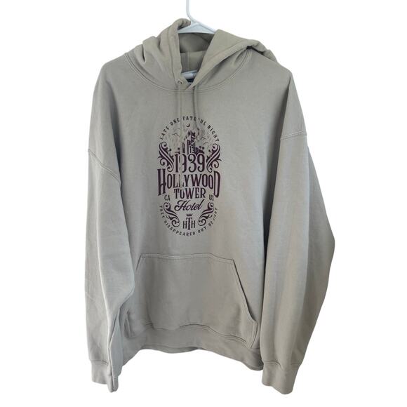 Disney Hollywood Tower Hotel Hoodie Sweatshirt XL - Picture 1 of 6
